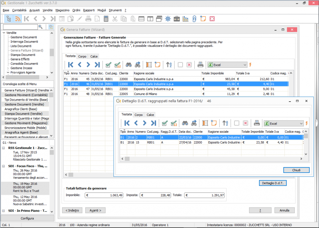 Gestionale 1 - Solution Informatica Concessionario Zucchetti Ferrara E ...